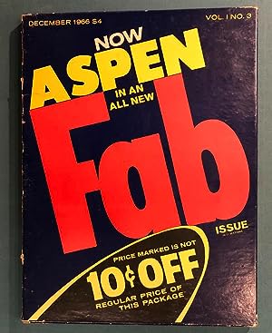 Aspen Magazine "FAB" Volume I, Number 3; [The Pop Art Issue]