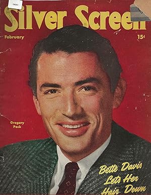 Silver Screen Magazine Febraury 1947 Gregory Peck, Humphrey Bogart "Dead Reckoning"
