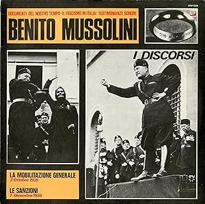 "Benito MUSSOLINI" I DISCORSI Vol. 1 / LA MOBILITAZIONE GENERALE (2/10/1935) / LE SANZIONI (7/12/...
