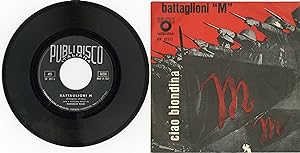 "BATTAGLIONI M / CIAO BIONDINA" Marcello VALCI / SP 45 tours original italien / PUBLIDISCO KW 32111