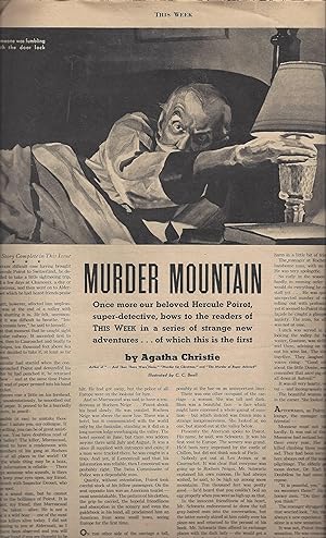 "Murder Mountain" aka "The Erymanthian Boar" - True U.S. 1st in This Week - May 5, 1940