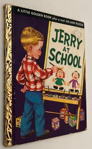 Jerry at school. [Little Golden Book 94 - First edition - With the Jig-Saw puzzle!]