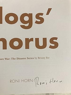 Roni Horn: Dogs' Chorus (signed by Roni Horn)