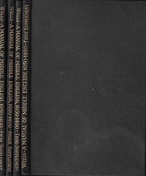 A Manual of the writings in Middle English 1050-1400 First-third-fourth-fifth supplement