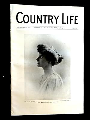 Country Life magazine. No 587, 4th April 1908, Powderham Castle, Devon Seat of The Earl of Devon....