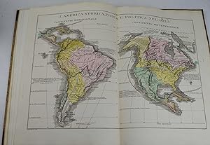 Mappe geografiche storiche concernenti l'epoche più celebri e le maggiori nazioni del mondo sino ...
