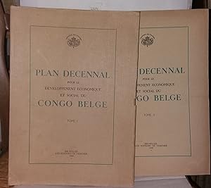 Plan decennal pour le développement économique et social du Congo Belge Tomes 1 & 2
