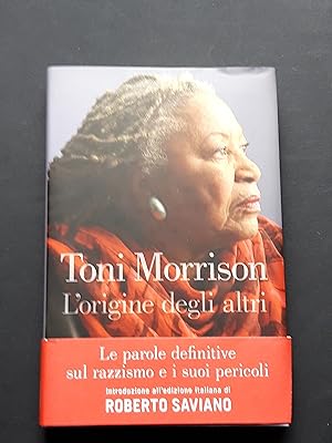 Morrison Toni, L'origine degli altri, Frassinelli, 2018 - I