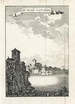 Antique Print-CANNANORE-KANNUR-MALABAR-INDIA-VOC-Prevost-1777