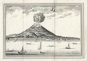 Antique Print-VOC-TERNATE-VOLCANO-MALUKU-INDONESIA-Prevost-1777