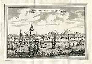 Antique Print-CANTON-GUANGZHOU-CHINA-VOC SHIPS-Prevost-1777