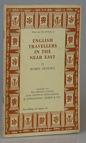 English Travellers in the Near East