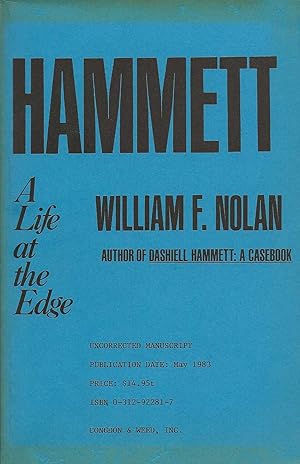 HAMMETT ~ A Life At The Edge