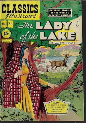 CLASSICS ILLUSTRATED:No. 75 ("The Lady of the Lake")