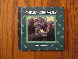 Jane Goodall Family Animal Series Eight (8) Small Hardcover Set, including: Chimpanzee; Widebeest...