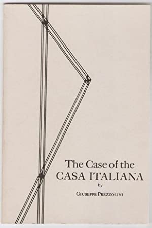 The Case of the Casa italiana. [Et] : Giuseppe Prezzolini (1882-1982). The American years. Casa i...