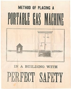 Method of Placing a Portable Gas Machine in a Building with Perfect Safety
