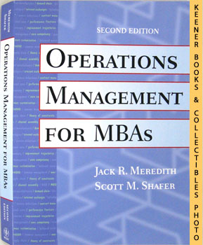 Operations Management For MBAs : Second - 2nd - Edition