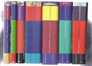 SEVEN Volumes: Harry Potter & the Philosopher's Stone ( AKA: Sorcerer's Stone ); Chamber of Secre...