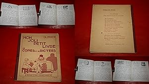 Mon Joli Petit Livre de Copies et de Dictées. - Illustré par René Bresson. - 1939.