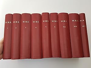 The Journal of the Welsh Biographical Society (Volumes I to XII, 1910 to 1984) [9 volumes]