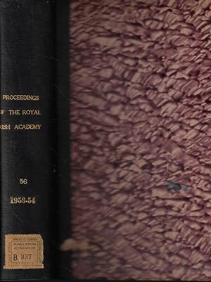 Proceedings of the Royal Irish Academy Vol. LVI 1953-1954