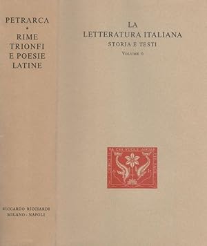 Rime, trionfi e poesie latine