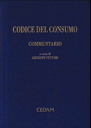 Codice del consumo. Commentario