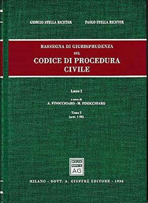 Rassegna di giurisprudenza del Codice di procedura civile. Artt. 1-98 (Vol. 1/1)