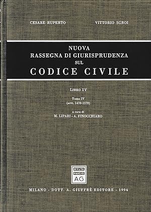 Nuova rassegna di giurisprudenza sul Codice civile. Artt. 1470-1570 (Vol. 4/4)
