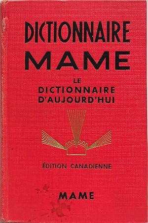 Dictionnaire d'aujourd'hui (édition canadienne)