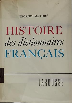 Histoire des dictionnaires français