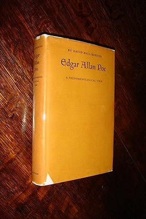 Edgar Allan Poe ( first printing) A Phenomenological View