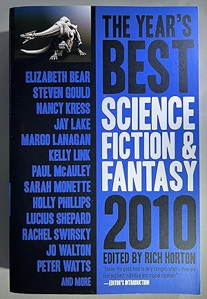 The Year's Best Science Fiction & Fantasy, 2010 Edition [SIGNED]