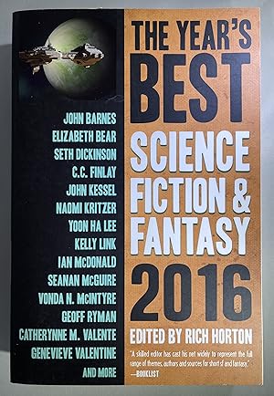 The Year's Best Science Fiction & Fantasy, 2016 Edition [SIGNED]