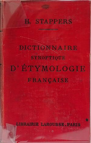 Dictionnaire synoptique d'étymologies française