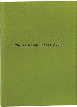 Things Which Happen Again (First Edition)