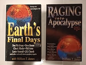 Matching book set: Earth's Final Days & Raging into Apocalypse: Essays in Apocalypse IV (Essays i...