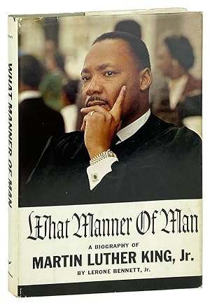 What Manner of Man: A Biography of Martin Luther King, Jr. [Signed Pamphlet Laid in]
