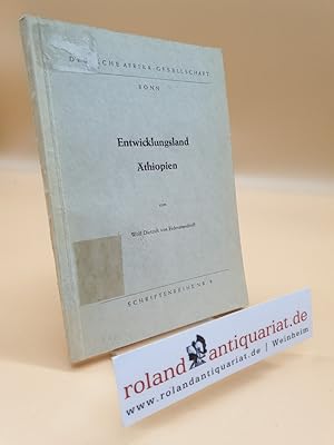 Entwicklungsland Äthiopien : Eine wirtschaftswissenschaftl. Studie / Wolf-Dietrich von Erdmannsdo...