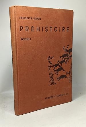Atlas de préhistoire - VOLUME 1 - coll. l'homme et ses origines