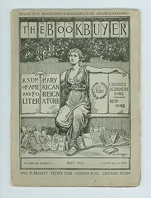 The Bookbuyer May 1896, Pieces on Lafcadio Hearn, Will Bradley, Father Tabb, Locker - Lampson, Ka...