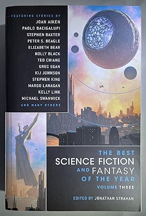 The Best Science Fiction and Fantasy of the Year, Volume Three (3) [SIGNED]