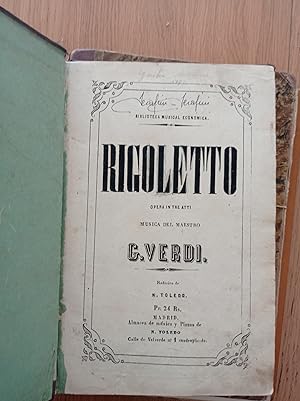 Rigoletto opera in tre atti