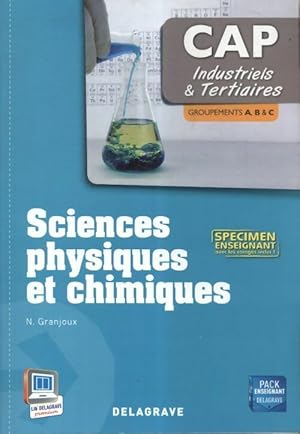 Sciences physiques et chimiques CAP industriels et tertiaires - Nathalie Granjoux