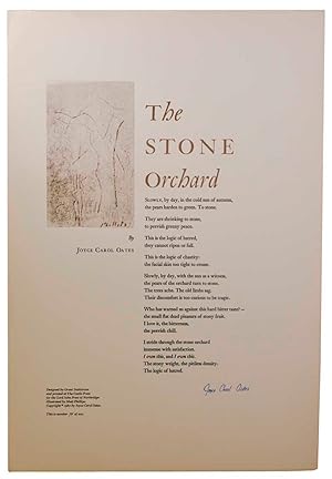 The Stone Orchard (Signed Broadside)