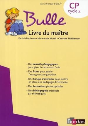 bulle ; CP cycle 2 ; livre du maître (édition 2008)