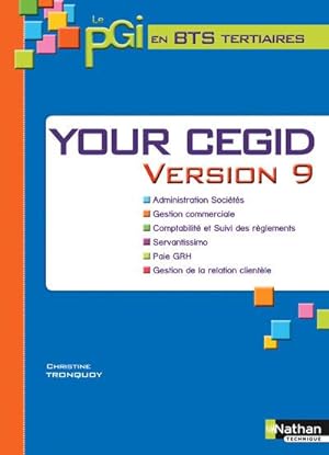 your Cegid ; version 9 ; BTS tertiaires ; livre de l'élève (édition 2014)