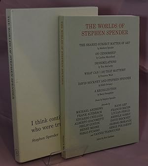 The Worlds of Stephen Spender - I think continually of those who were truly great. Housed in Slip...