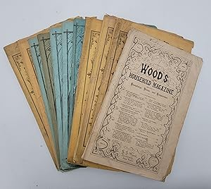 Wood's Household Magazine. Twelve issues. Vol 5, #25; Vol 10, #53, #54, #55, #57, #58; Vol 11, #1...